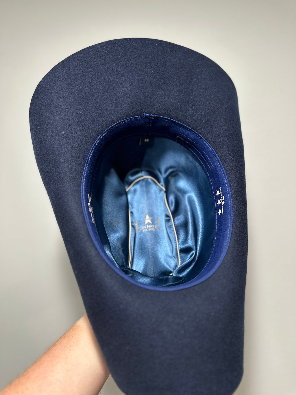 “Boujee” Blue Gunslinger Cross Albanian Cowboy Hat