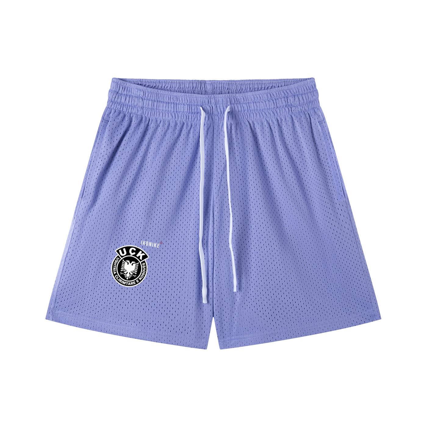 UÇK Old School Albanian Basketball Shorts (Multicolor)