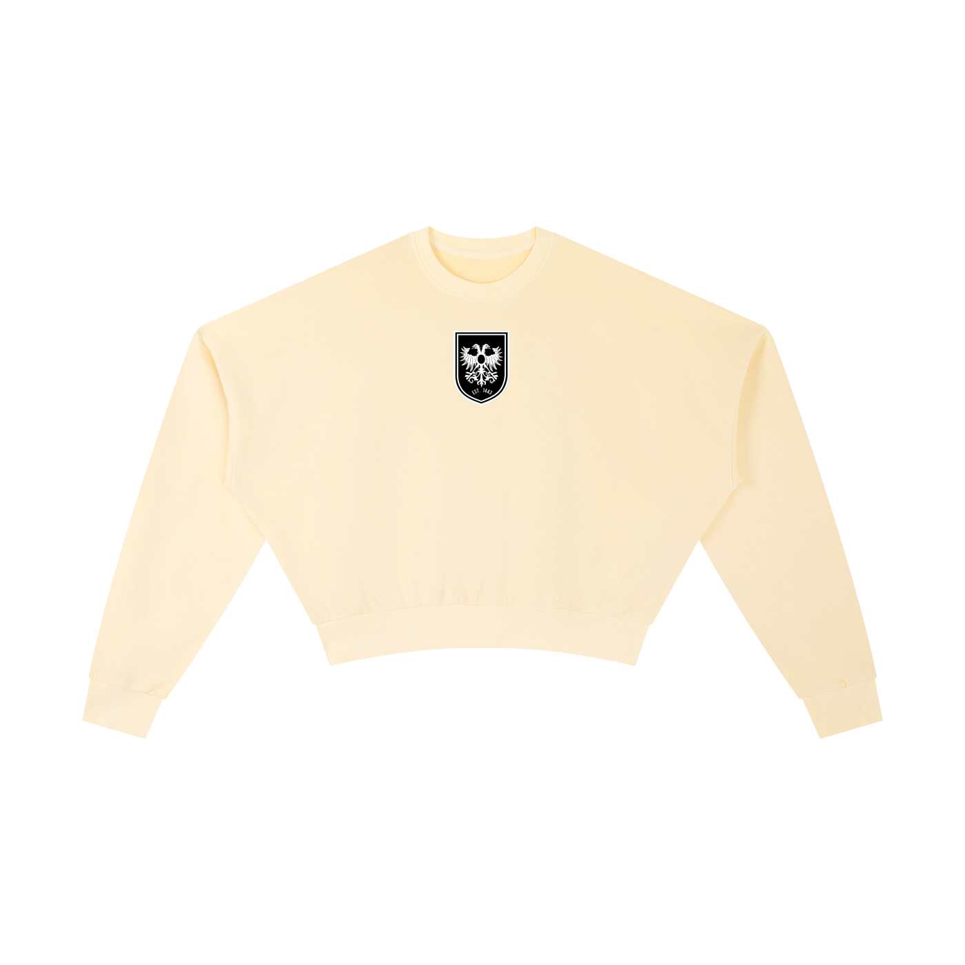 Women’s “Historike” Eagle Vintage Cropped Sweatshirt