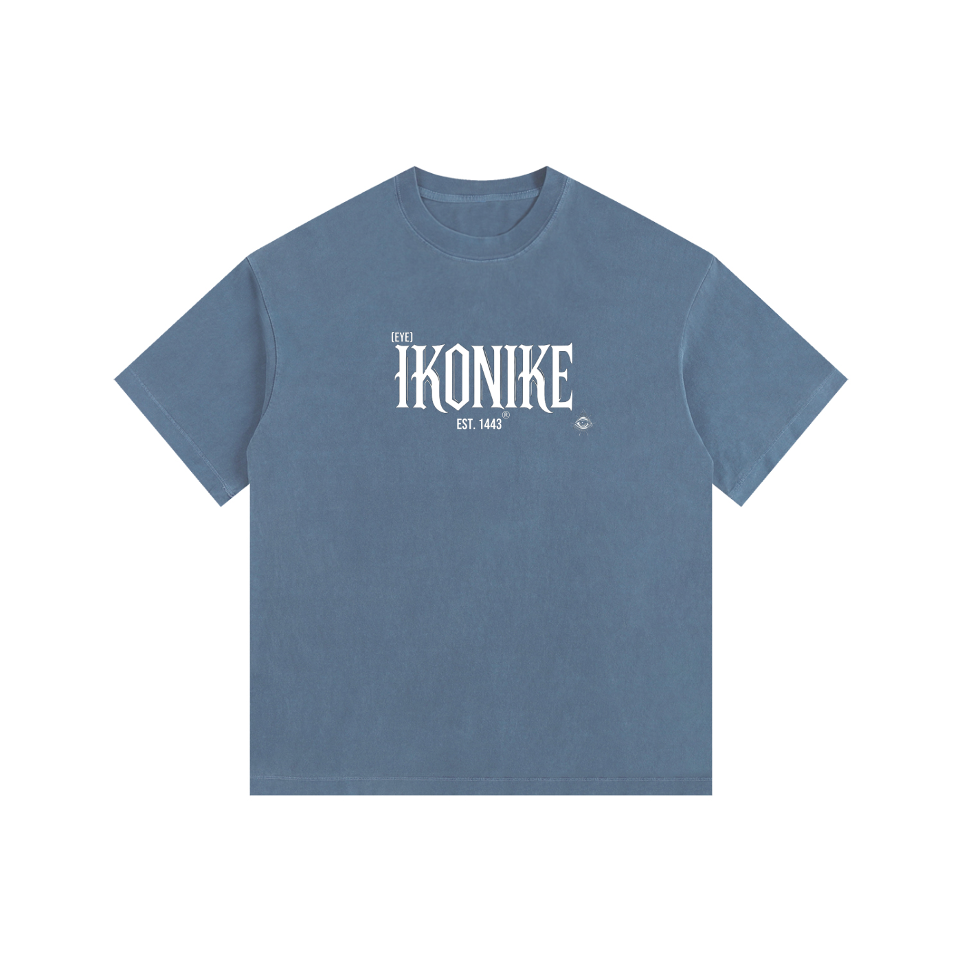 “IKONIKE x Royal” Vintage Fitted Tee (Multicolour)