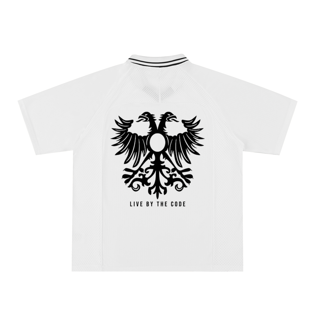 UÇK x YANKEES Albanian Ikonike White Soccer Jersey