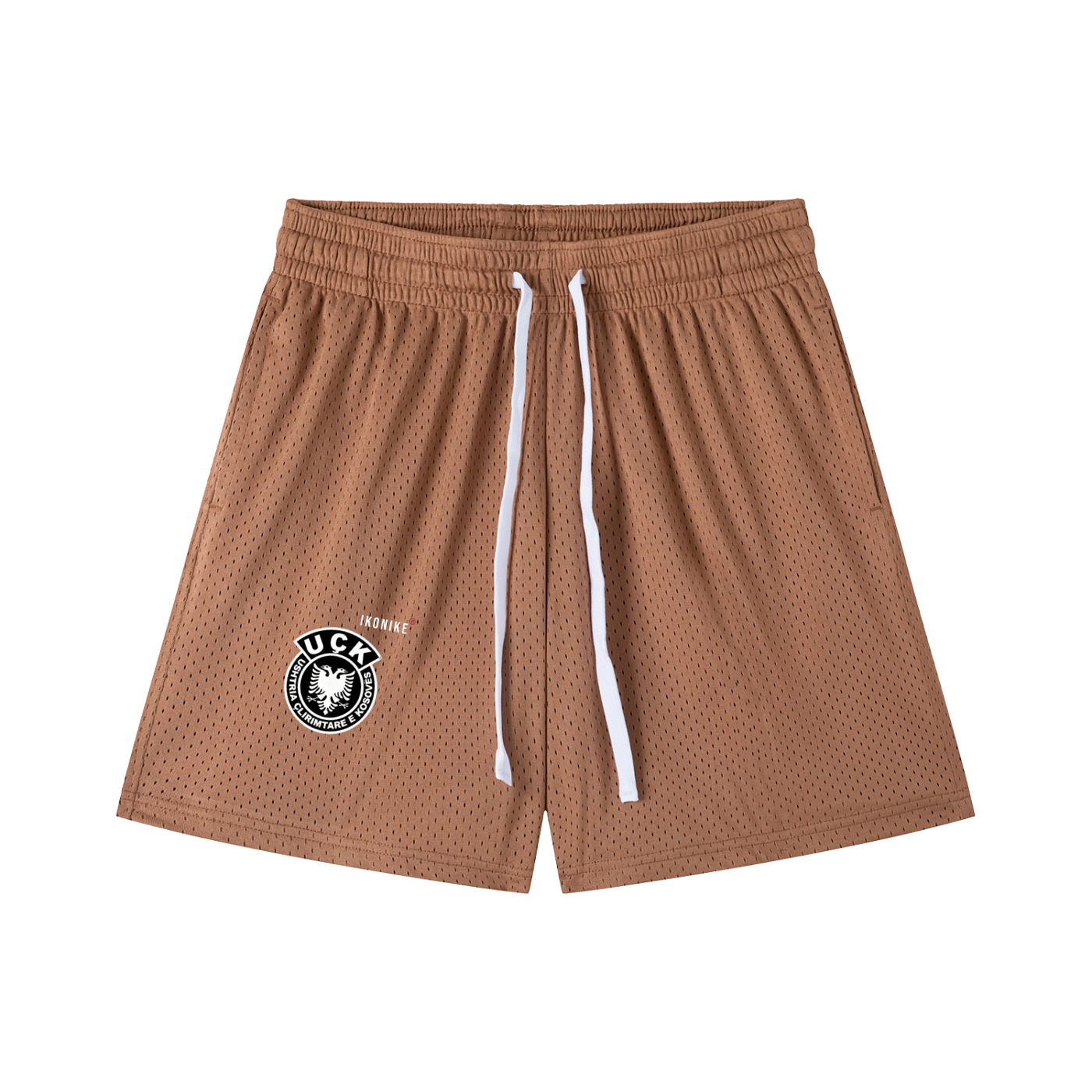 UÇK Old School Albanian Basketball Shorts (Multicolor)