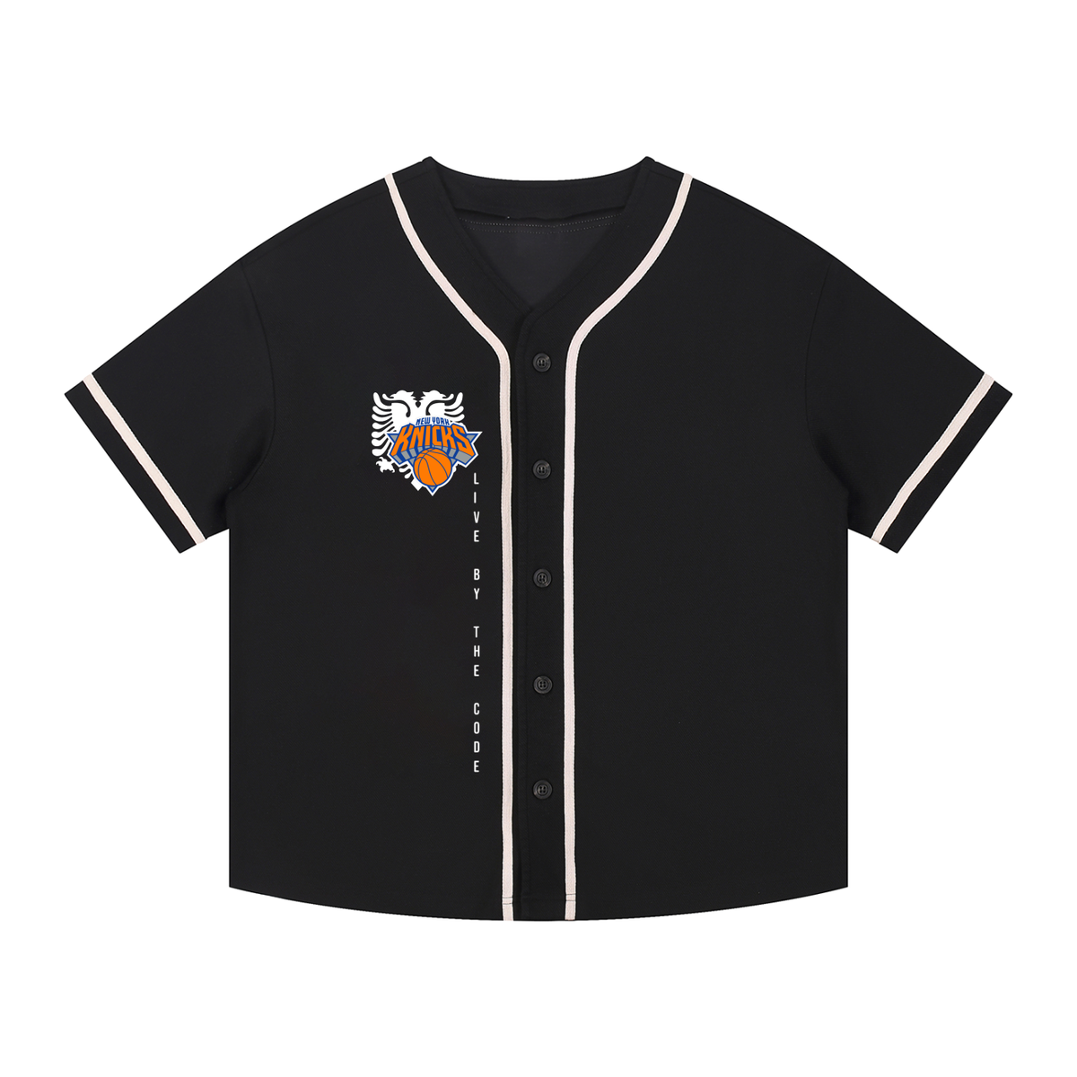 ALBANIAN x KNICKS Button-Up Jersey