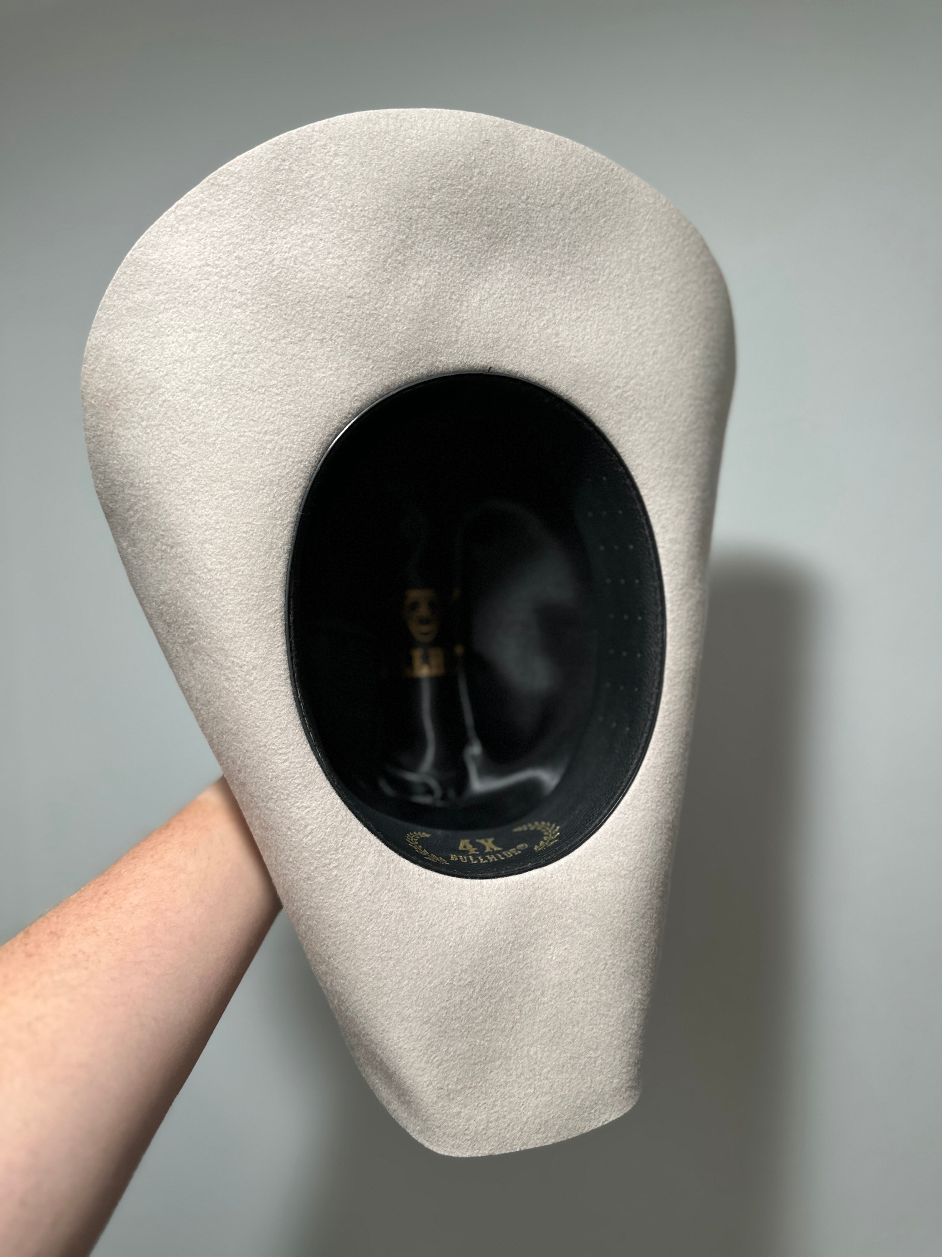 “Vivian” Albanian Cowboy Hat 4x Sheepskin Wool