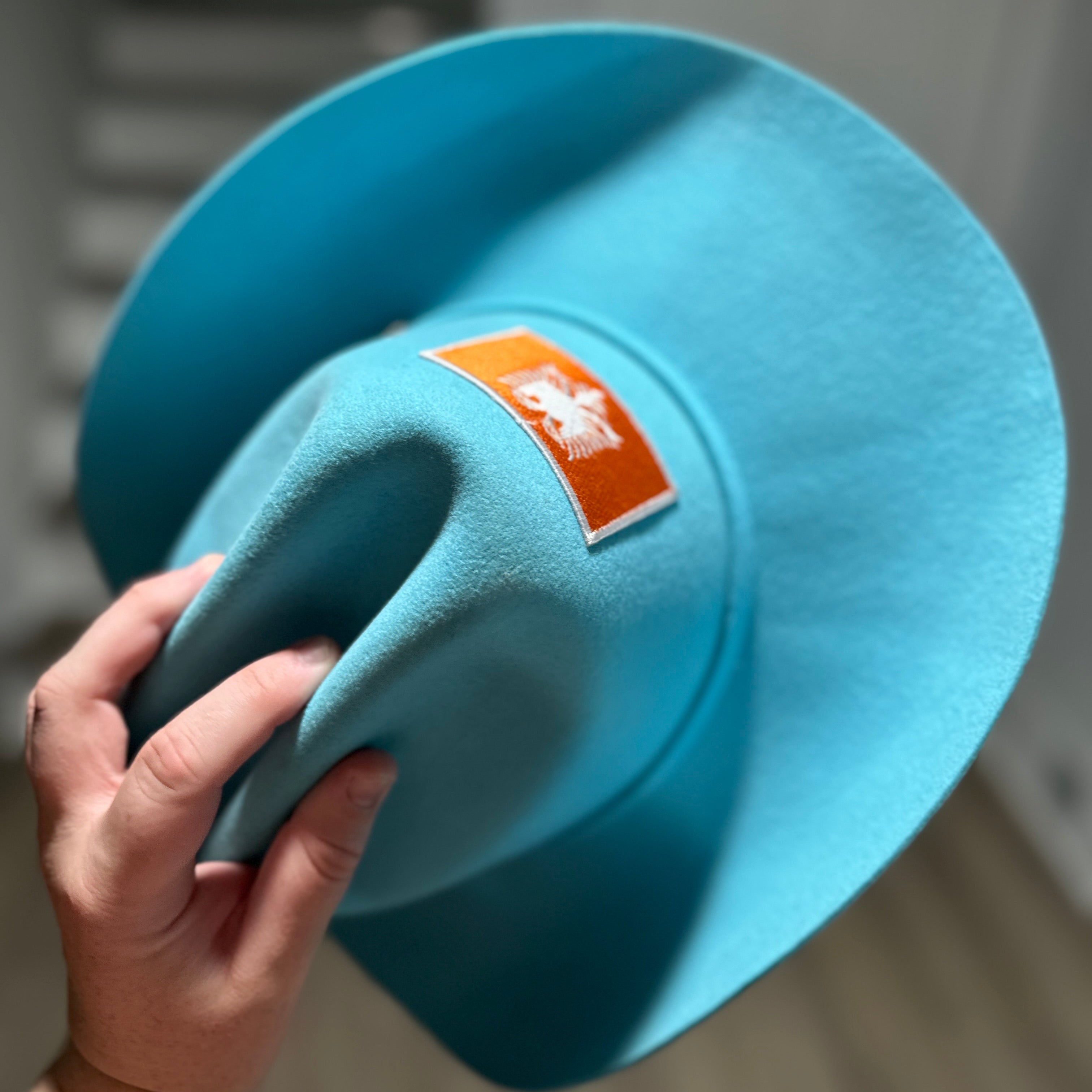 “Azure Stallíon” Albanian Cowboy Hat 10x