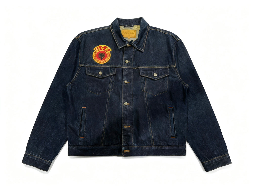 UÇK Vintage Westerwear Dark Denim Jacket *1of1*