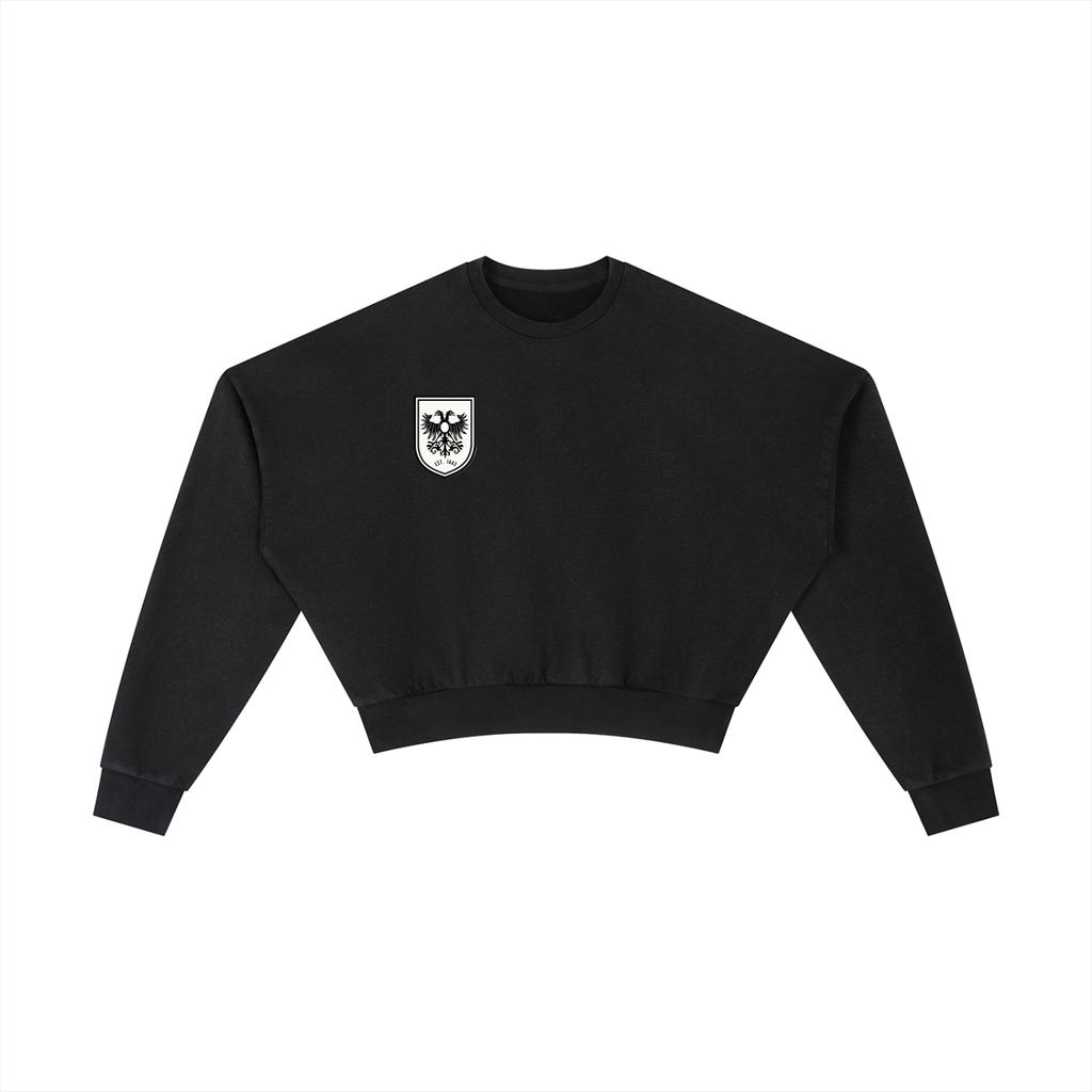 Women’s “Historike” Eagle Vintage Cropped Sweatshirt