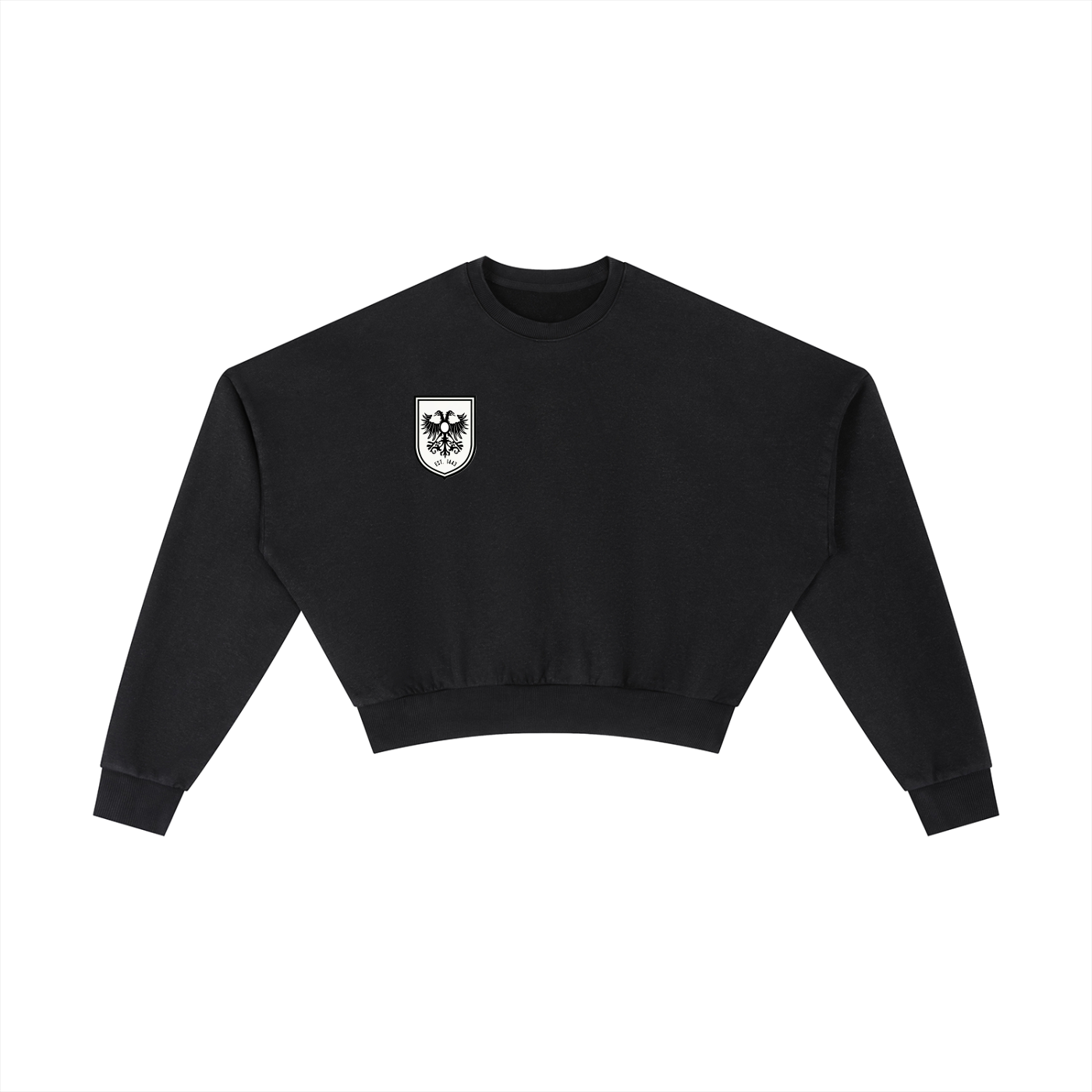 Women’s “Historike” Eagle Vintage Cropped Sweatshirt