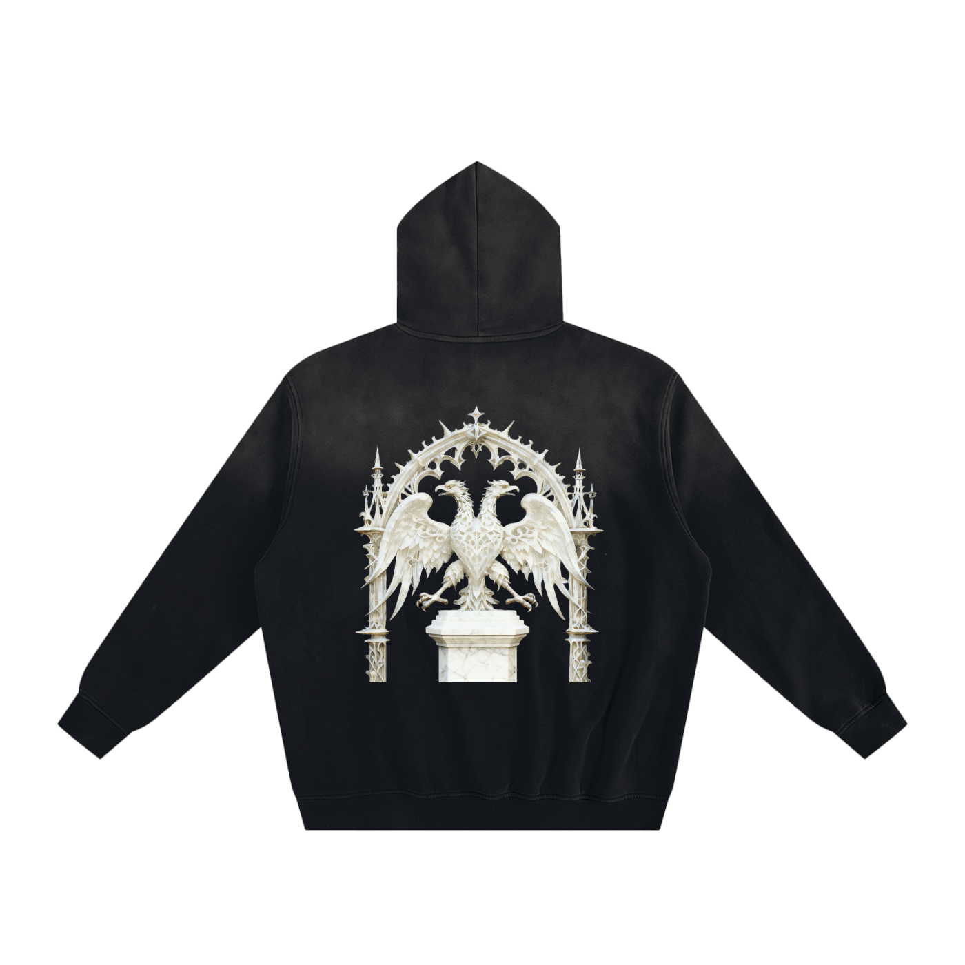 “HISTORIKE” Graphic Sunfade Hoodie