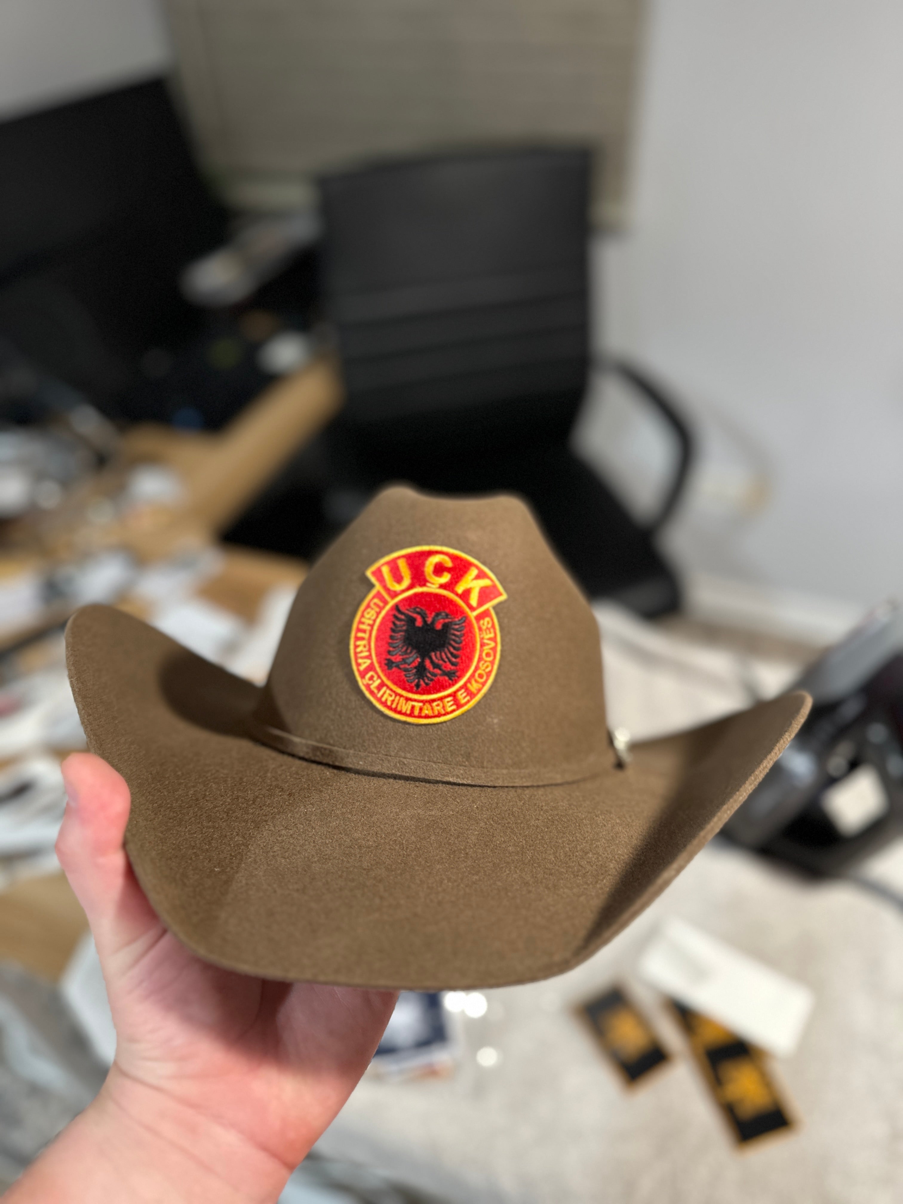 “Cattleman” UÇK Albanian Cowboy Hat