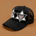 “IKONIKE” Royal Suede Black Trucker