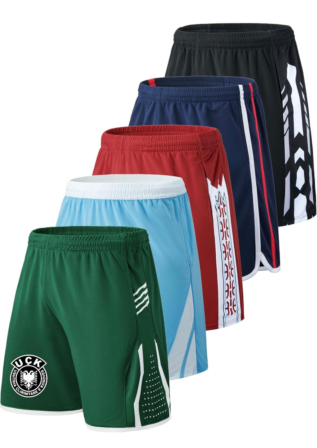UÇK x ELITE Basketball Shorts Multicolour CLEARANCE