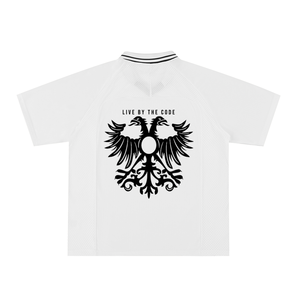 UÇK x BULLS Albanian Ikonike White Soccer Jersey
