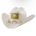 “Old Money” 6x Albanian Golden White Cowboy Hat