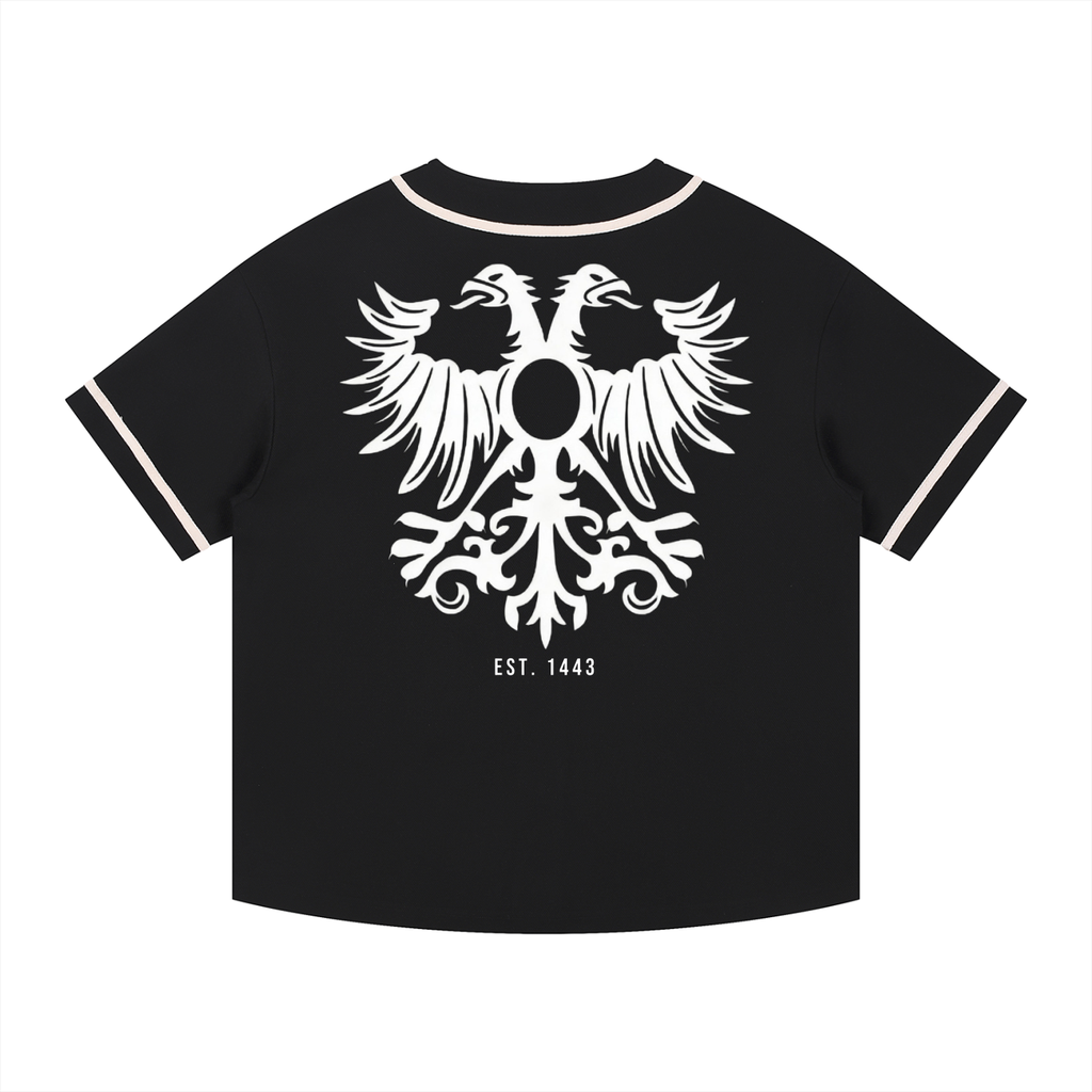 UÇK x BULLS Albanian Pinstripe Jersey (Button-Up)