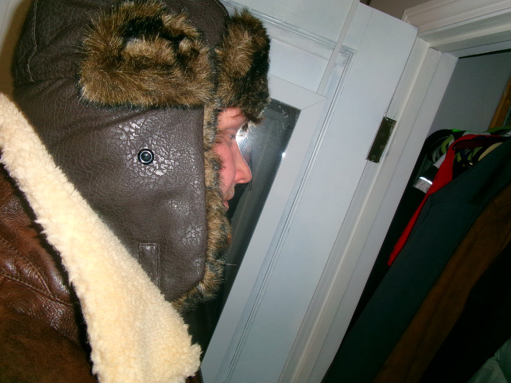 Albanian Embroidered Leather X Fur Ushanka Hat (2/2 LIMITED EDITION)