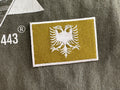 “Golden” Gold and White Albanian Flag Patch