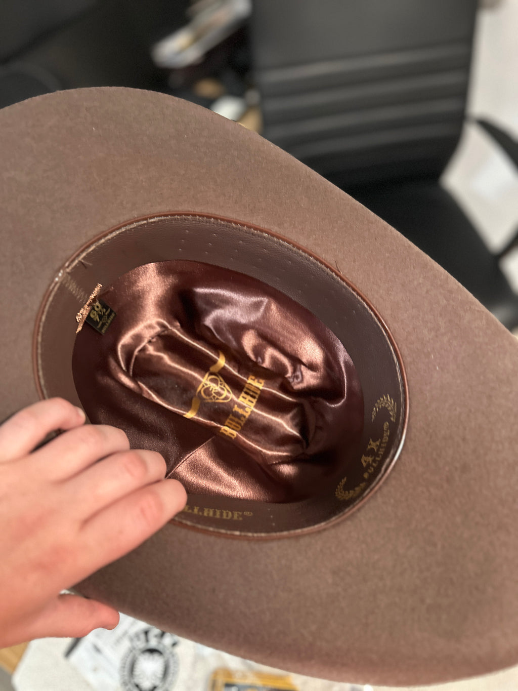 “Chocolate Satin” Albanian Cowboy Hat