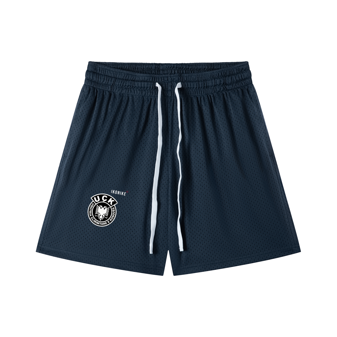 UÇK Old School Albanian Basketball Shorts (Multicolor)