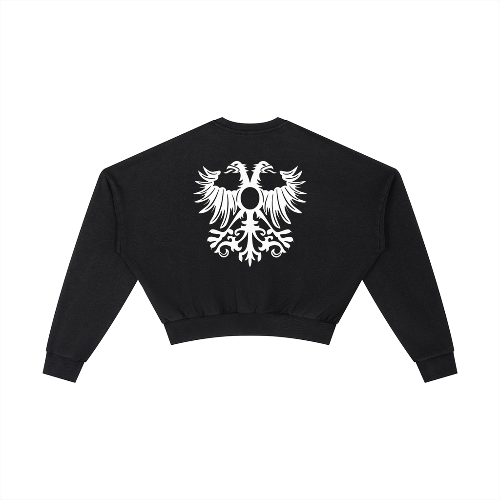Women’s “Historike” Eagle Vintage Cropped Sweatshirt