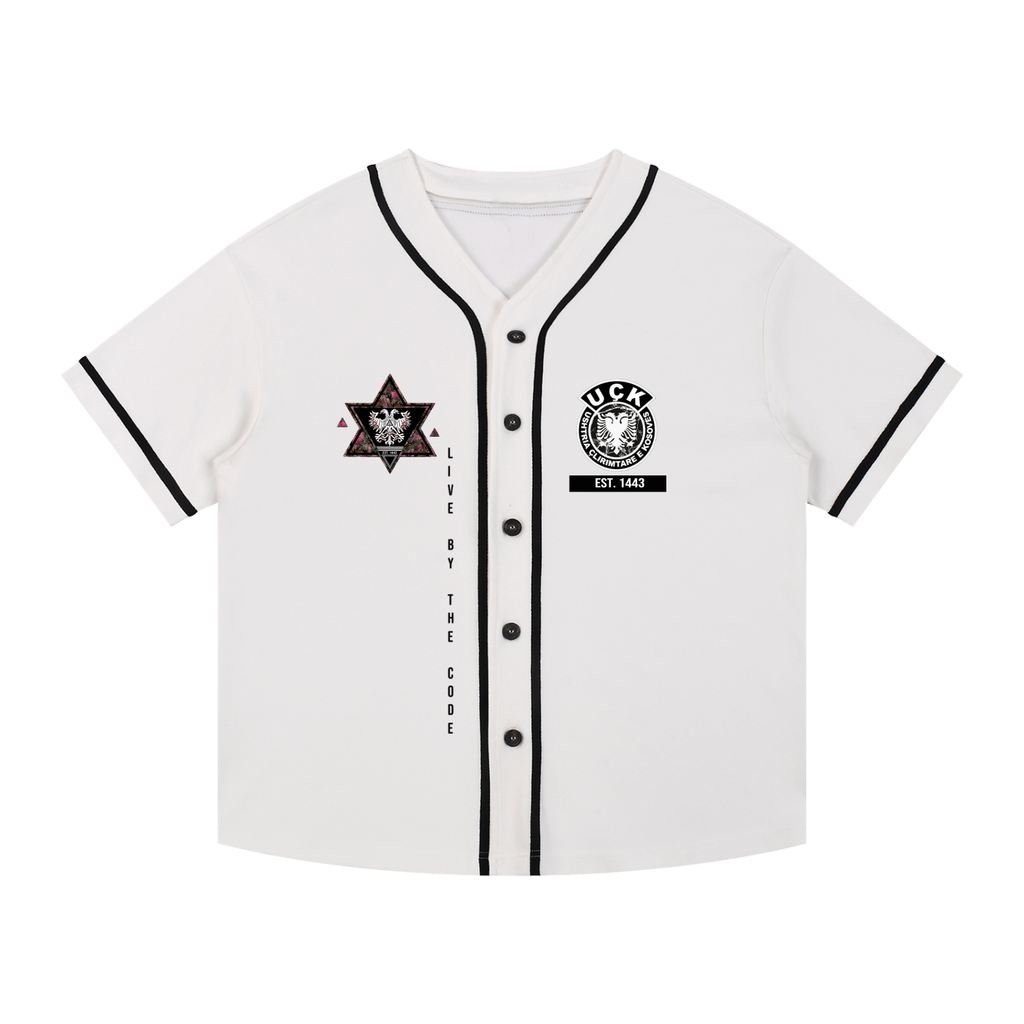 UÇK x REALTREE Pink Branch Camo Blend Ikonike Jersey (Button Up)
