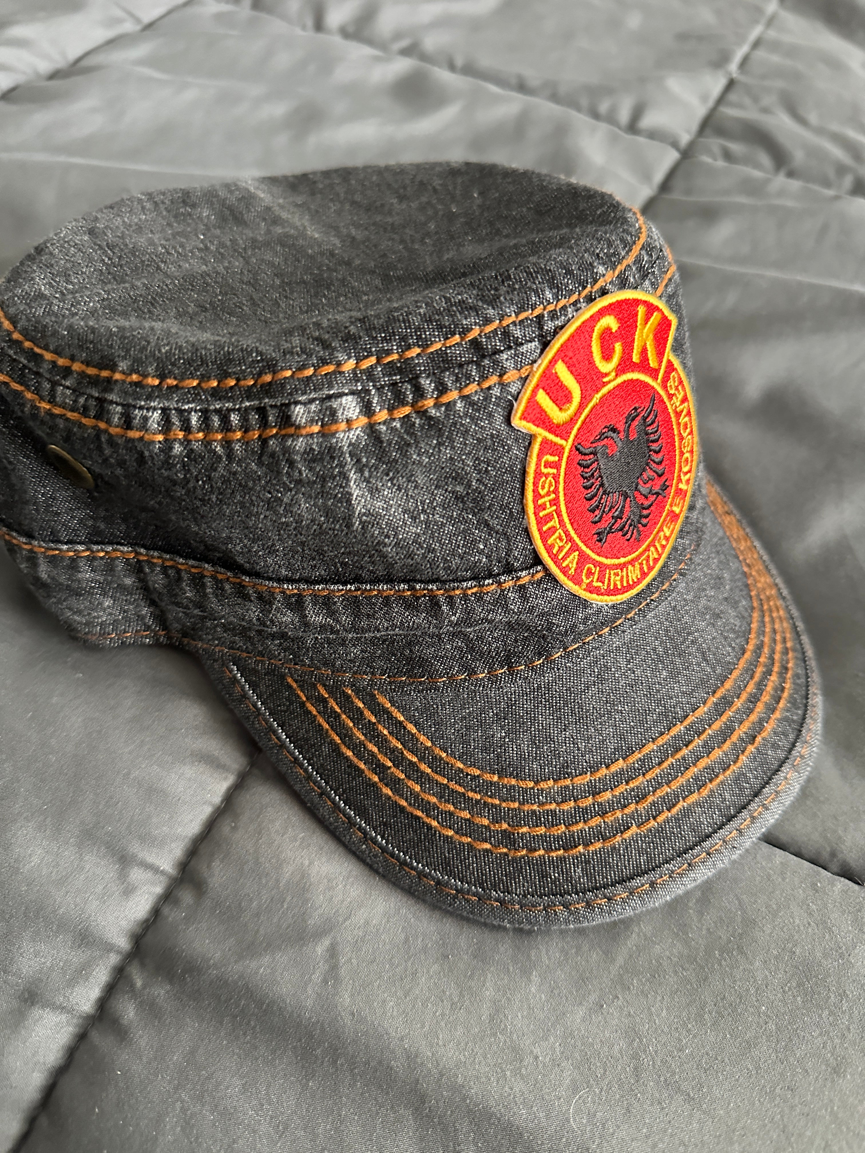 UÇK Denim Albanian Military Cap