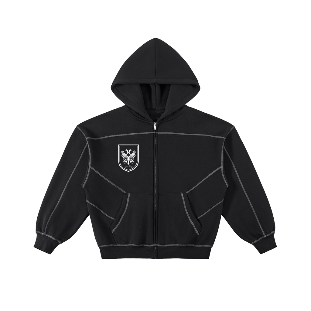 Historike Boxy Fleece Zip Jacket