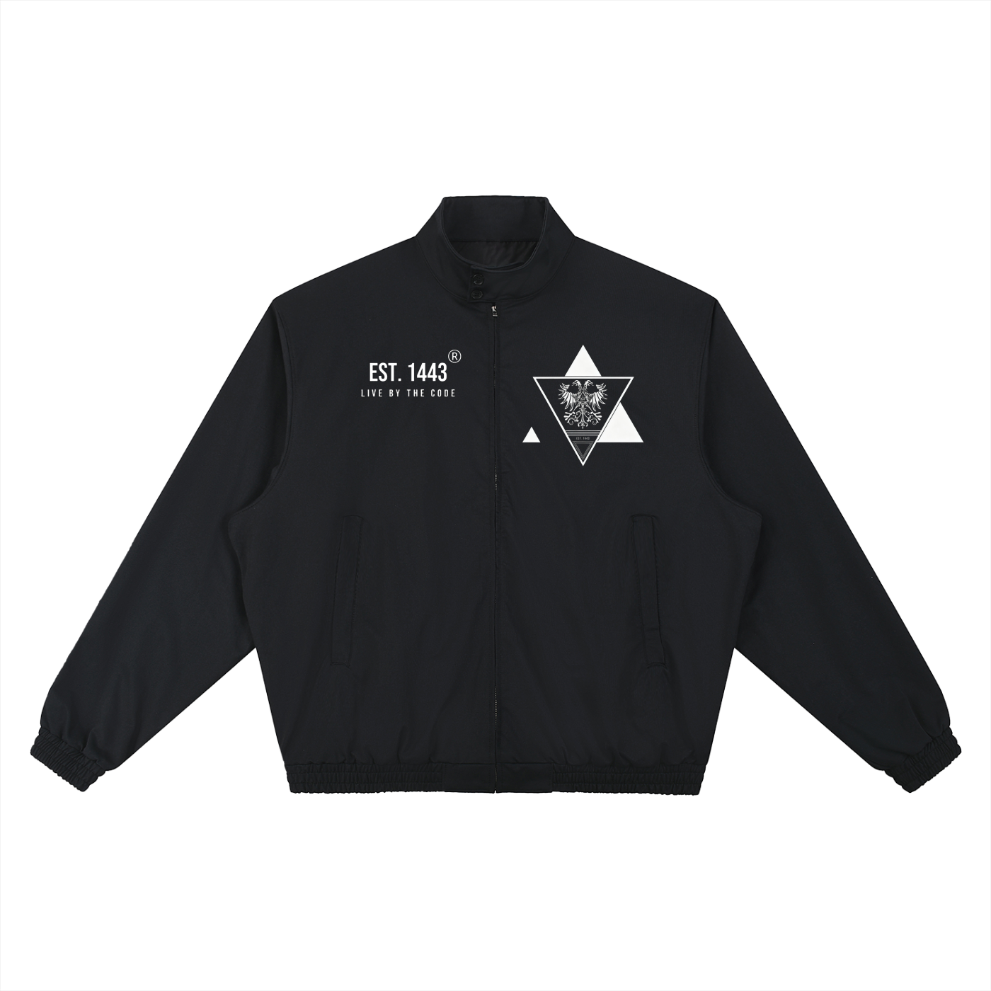 “Royale” Eagle Nova Crewneck Jacket