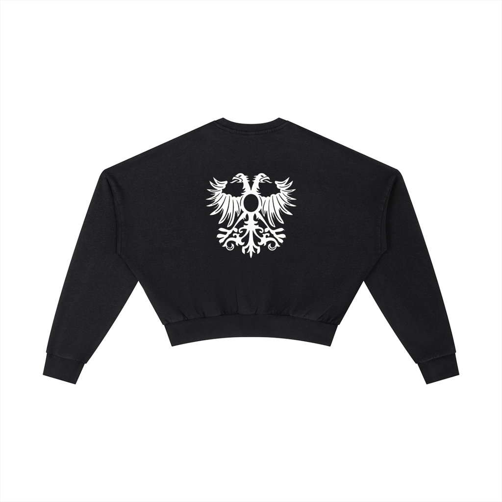 Women’s “Historike” Eagle Vintage Cropped Sweatshirt
