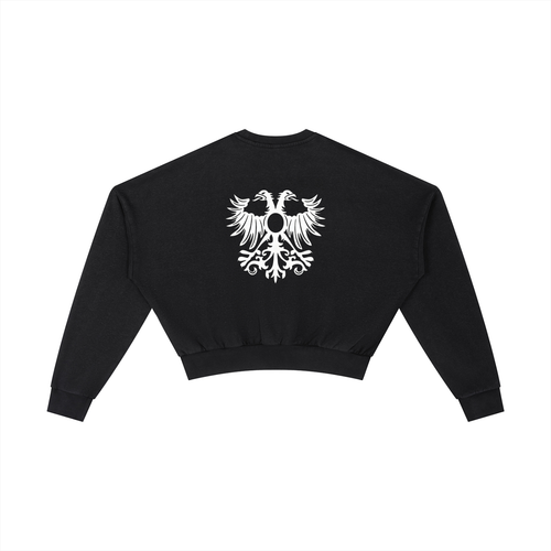 Women’s “Historike” Eagle Vintage Cropped Sweatshirt