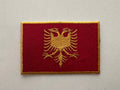 “Malsor” Red and Gold Albanian Flag Patch
