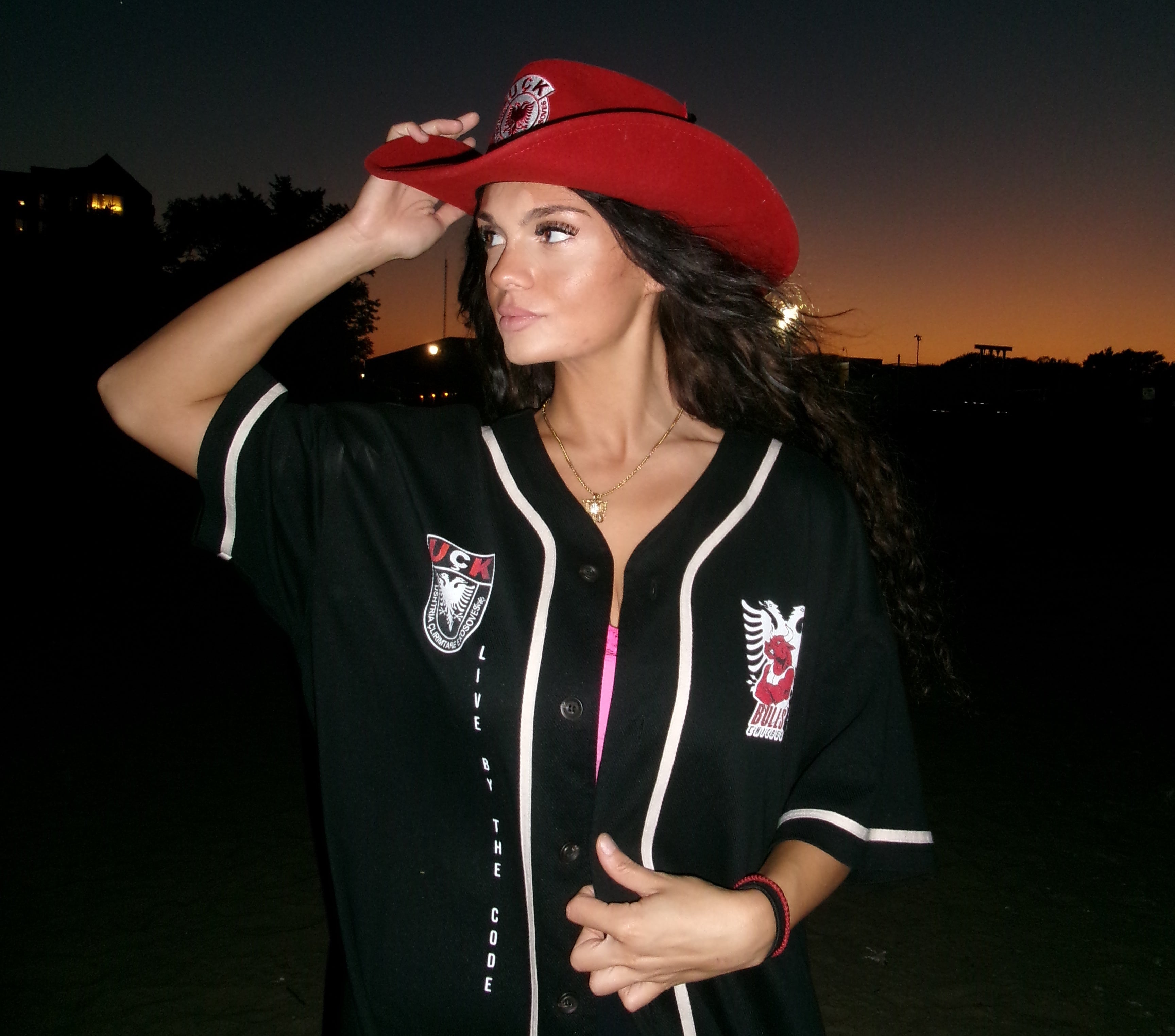 “Revè” Red Albanian UÇK Cowboy Hat