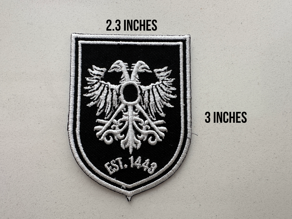 “Historike” Albanian Flag Ikonike Badge Patch