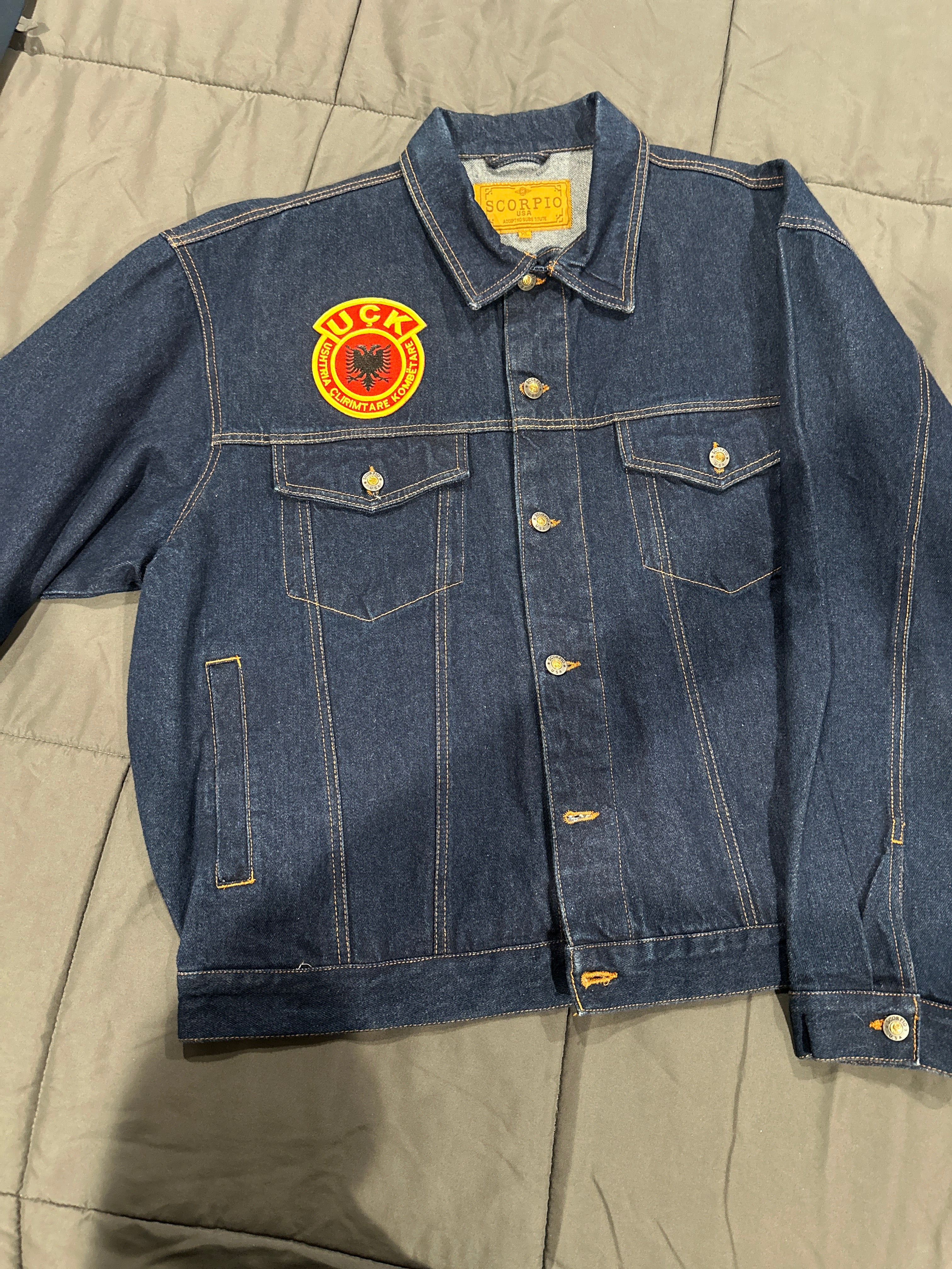 UÇK Vintage Westerwear Dark Denim Jacket *1of1*