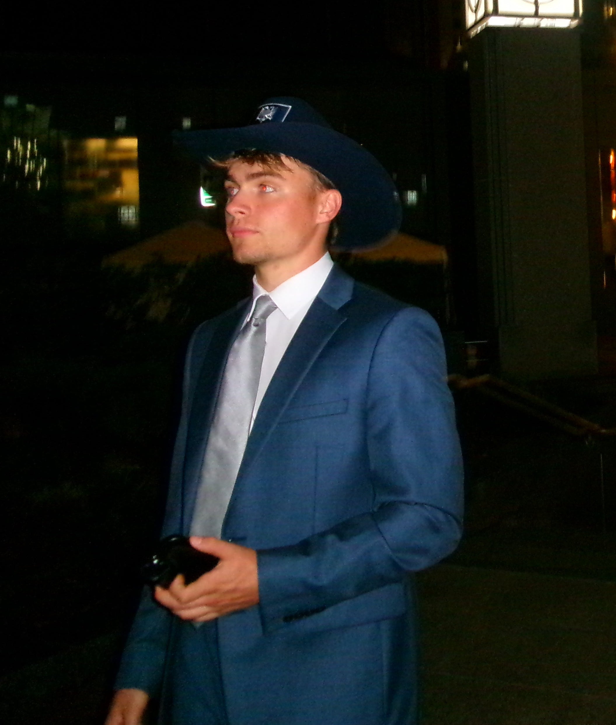 “Boujee” Blue Gunslinger Cross Albanian Cowboy Hat