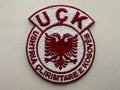 “Icy Red” White and Red UÇK Albanian Patch