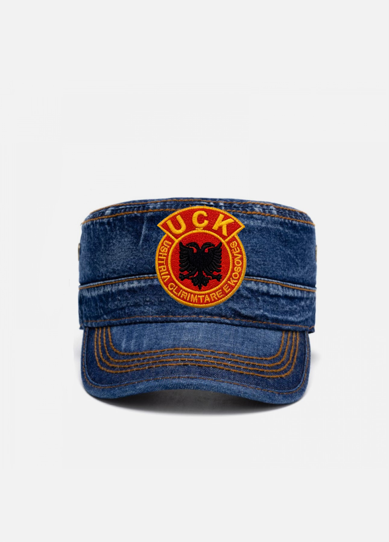 UÇK Denim Albanian Military Cap