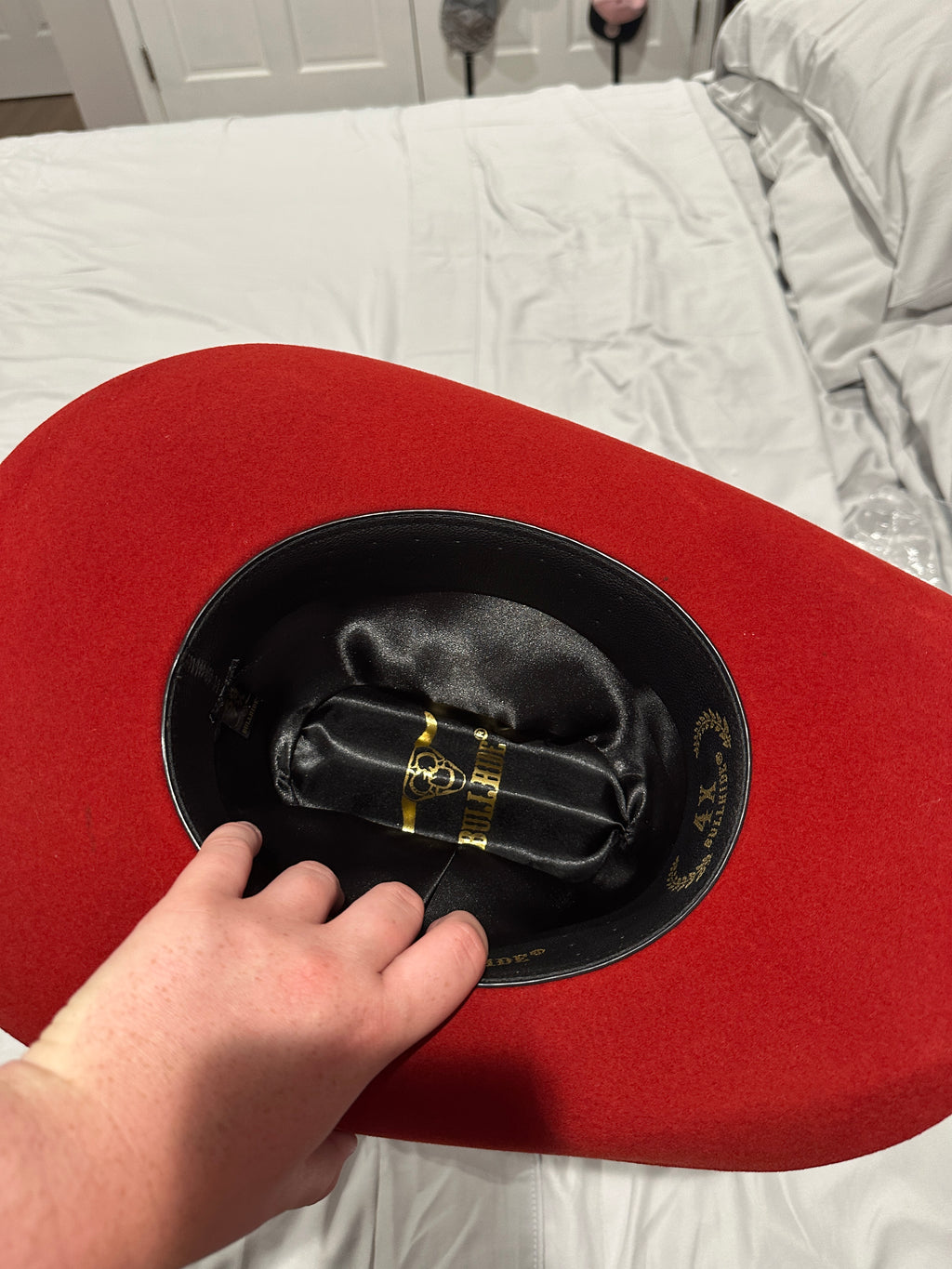 “Siren” UÇK Albanian Red 4x Wool Rabbitskin Cowboy Hat