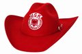 “Siren” UÇK Albanian Red 4x Wool Rabbitskin Cowboy Hat