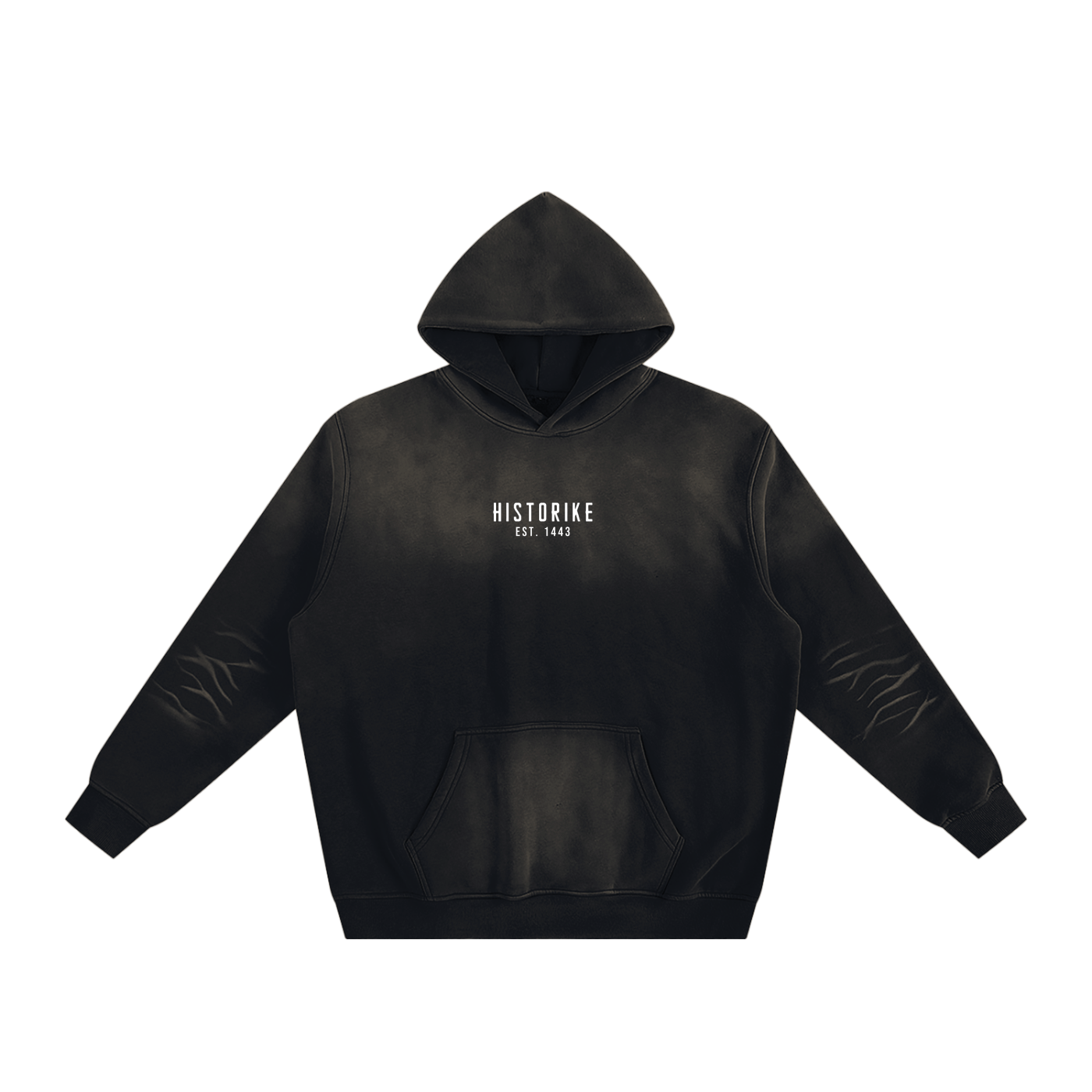 “HISTORIKE” Graphic Sunfade Hoodie