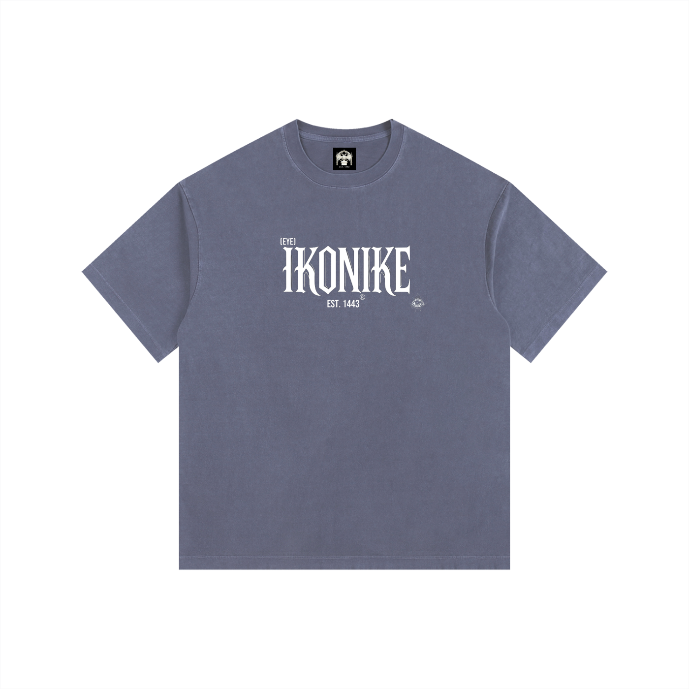 “IKONIKE x Royal” Vintage Fitted Tee (Multicolour)