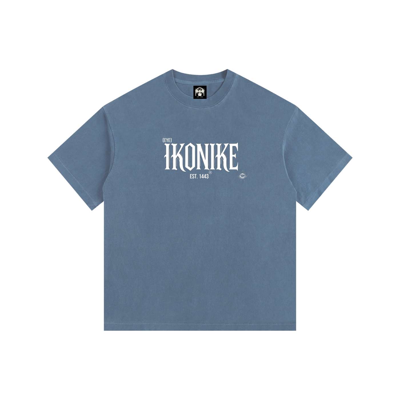“IKONIKE x Royal” Vintage Fitted Tee (Multicolour)