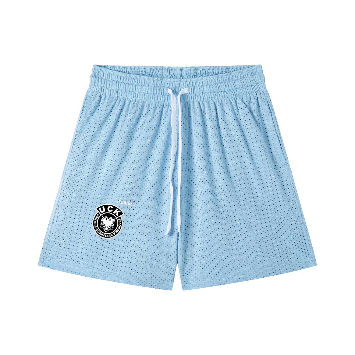 UÇK Old School Albanian Basketball Shorts (Multicolor)