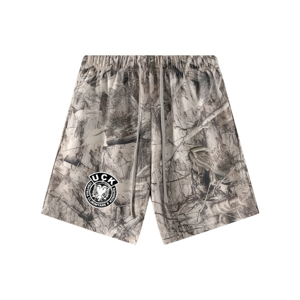 240GSM Men’s Relaxed Fit Camouflage Shorts Branch Camouflage